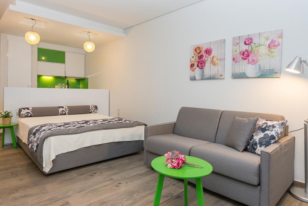 Ferienwohnung Mary'S Luxury Chrisi Ammoudia Exterior foto
